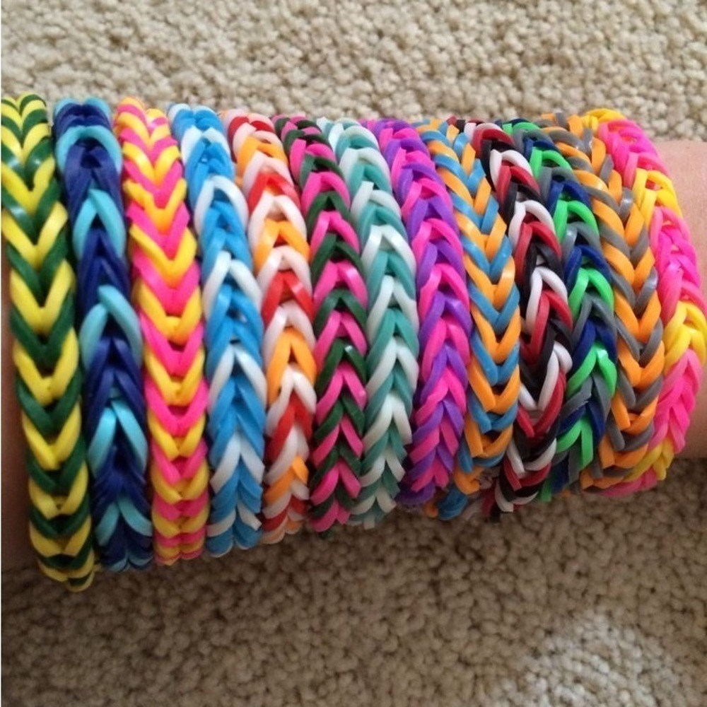 COPY - RUBBER BAND BRACELETS( CAN BE CUSTOMIZED)